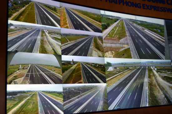Cao tốc HN- HP: Camera soi rõ phương tiện cách xa 1km